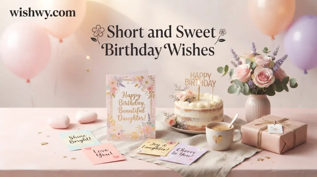 Short and Sweet Birthday Wishes