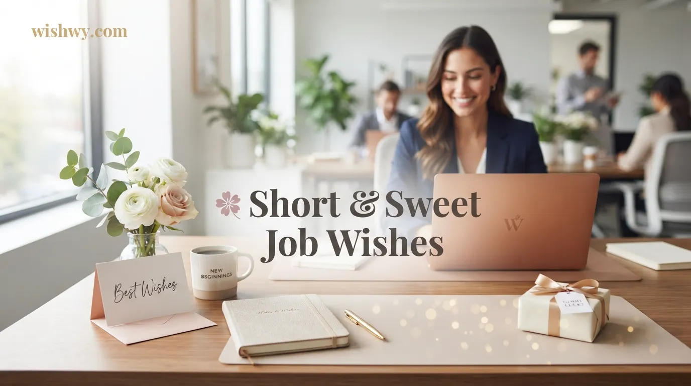 Short & Sweet Job Wishes