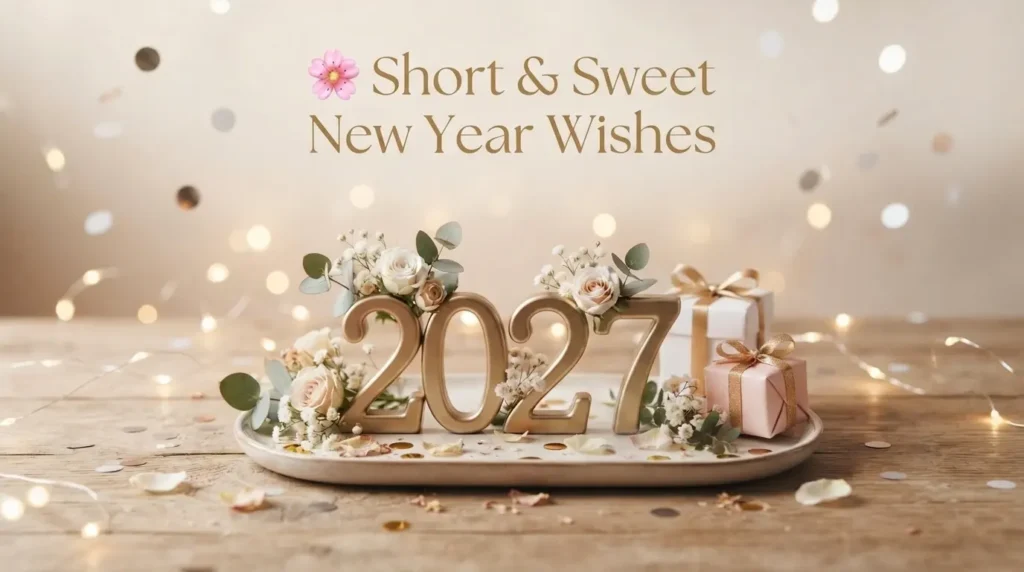 Short & Sweet New Year Wishes