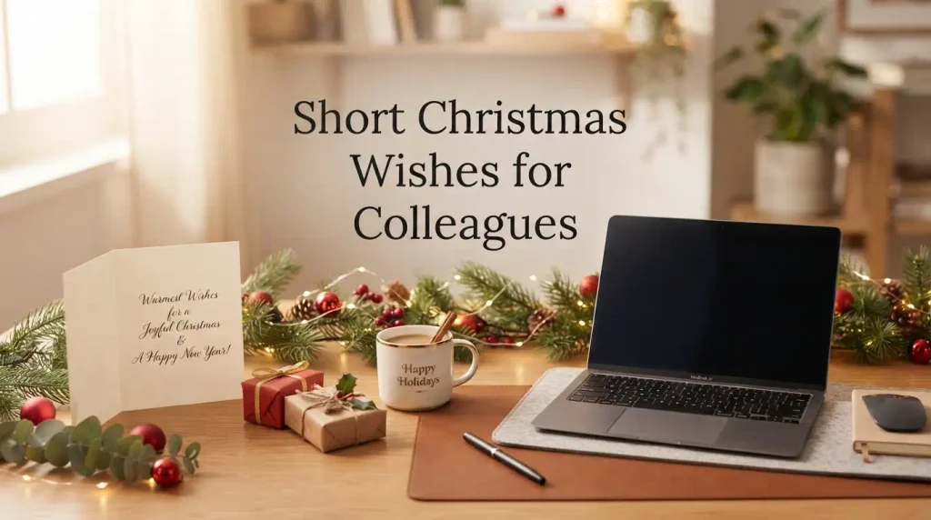 Short Christmas Wishes for Colleagues