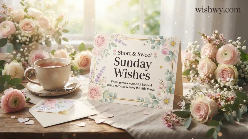 Short & Sweet Sunday Wishes