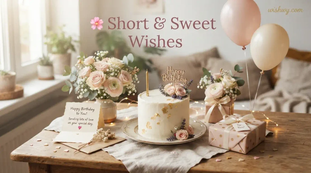 Short & Sweet Wishes