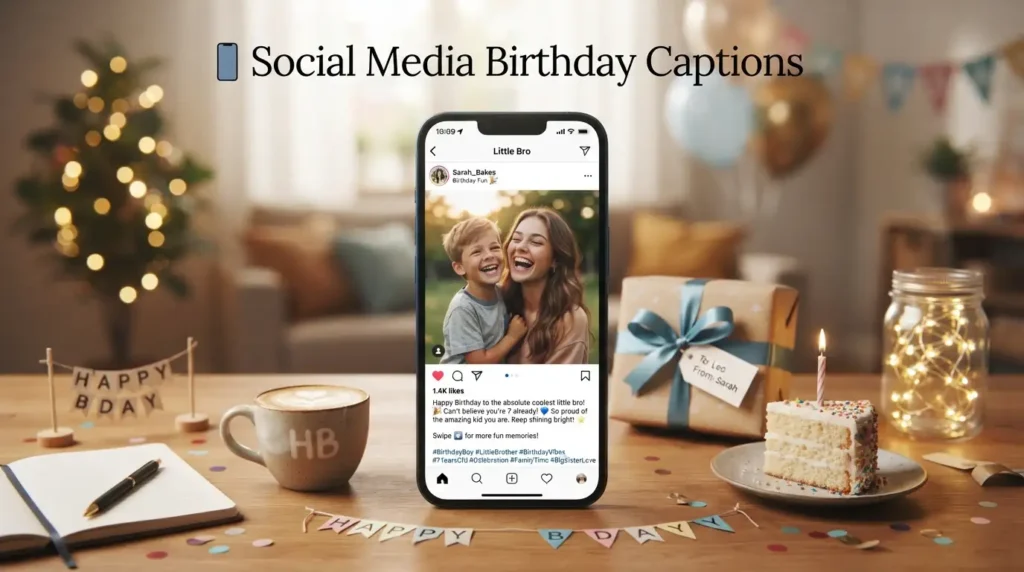 Social Media Birthday Captions