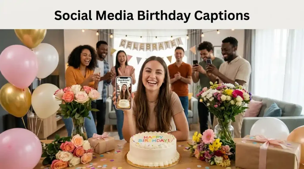 Social Media Birthday Captions