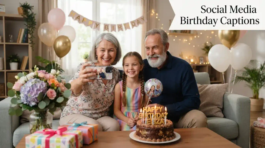 Social Media Birthday Captions