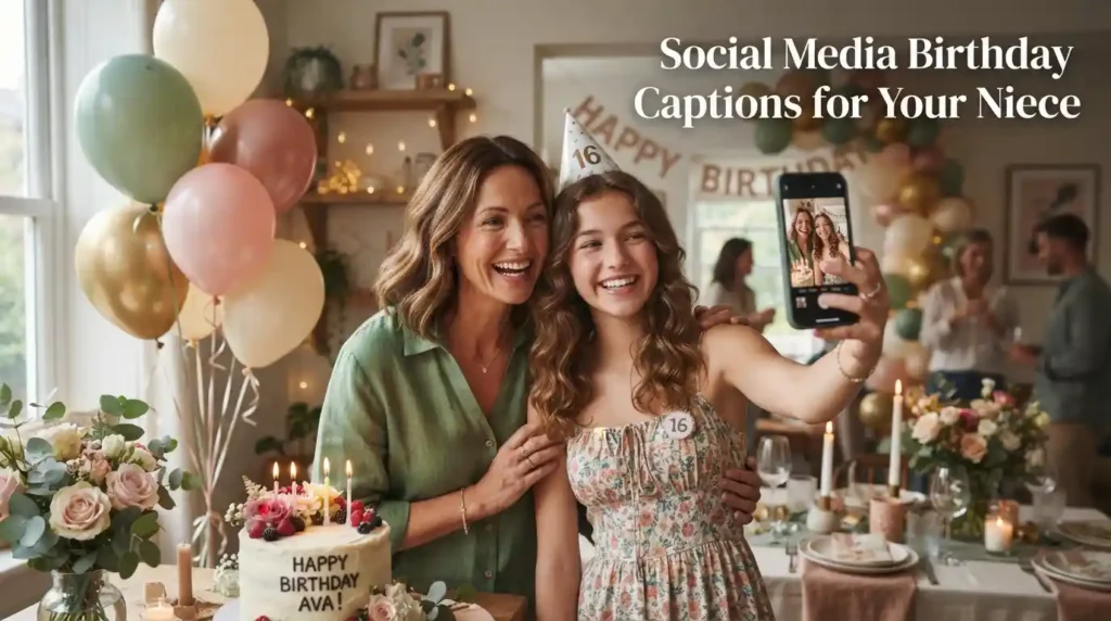 Social Media Birthday Captions for Your Niece