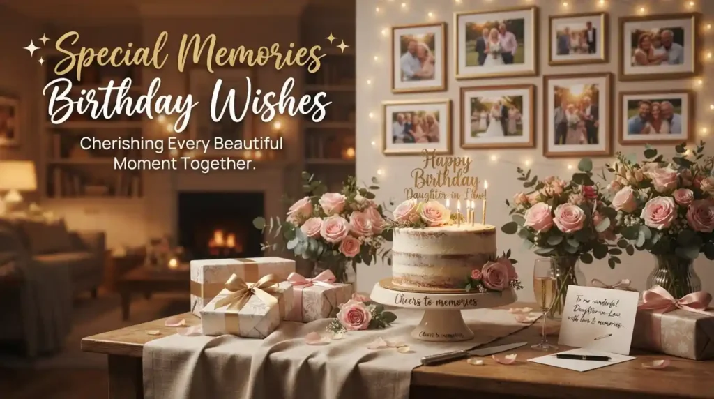 Special Memories Birthday Wishes