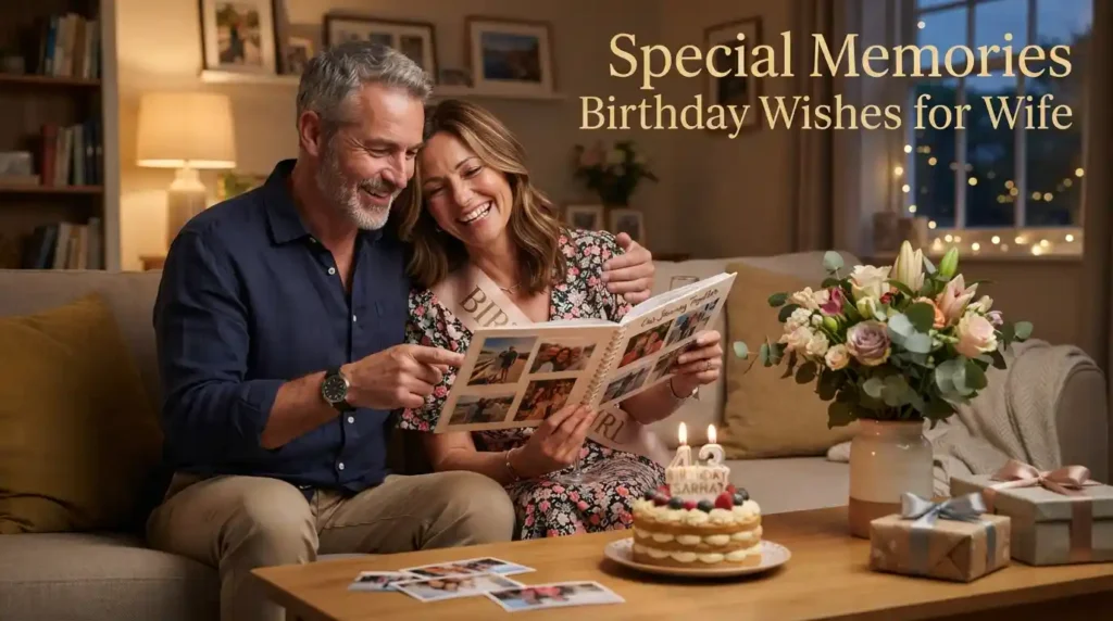 Special Memories Birthday Wishes for Wife