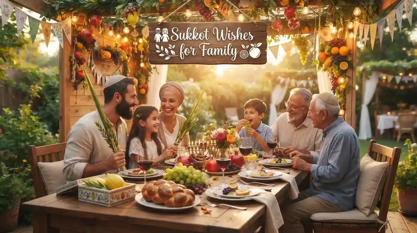 Sukkot Wishes for Family