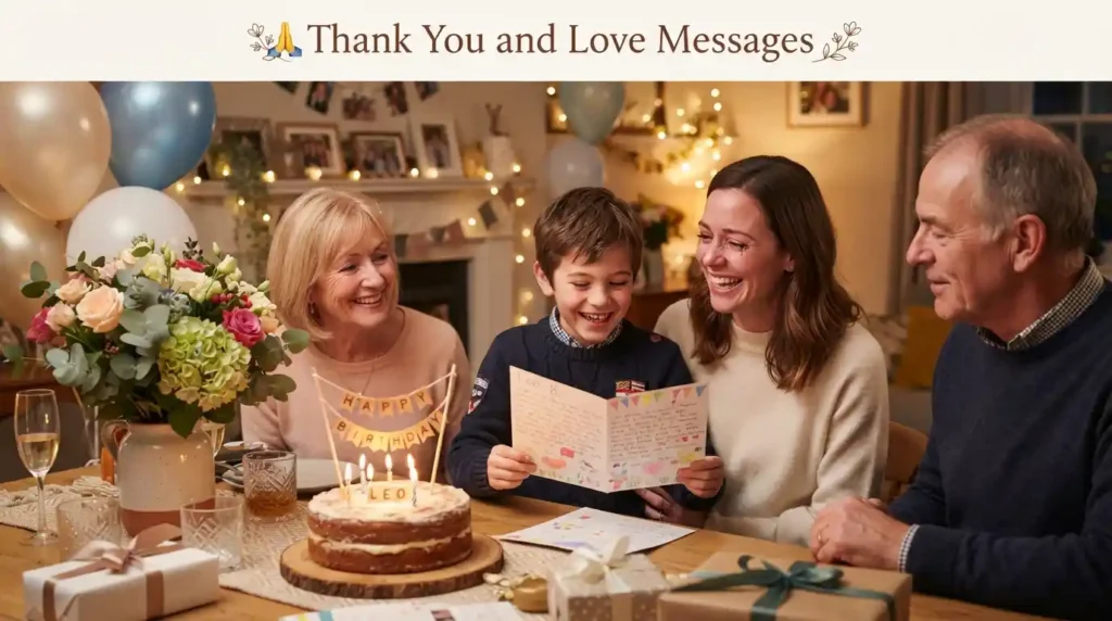 Thank You and Love Messages