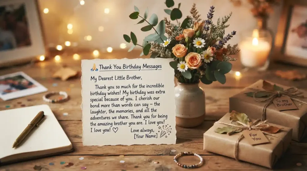 Thank You Birthday Messages