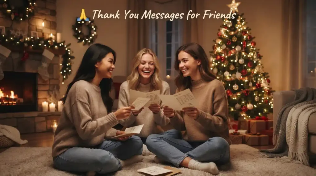 Thank You Messages for Friends