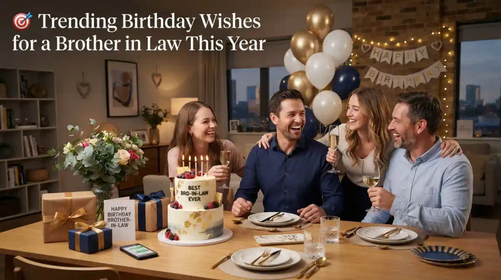 Trending Birthday Wishes for a Brother in Law This Year