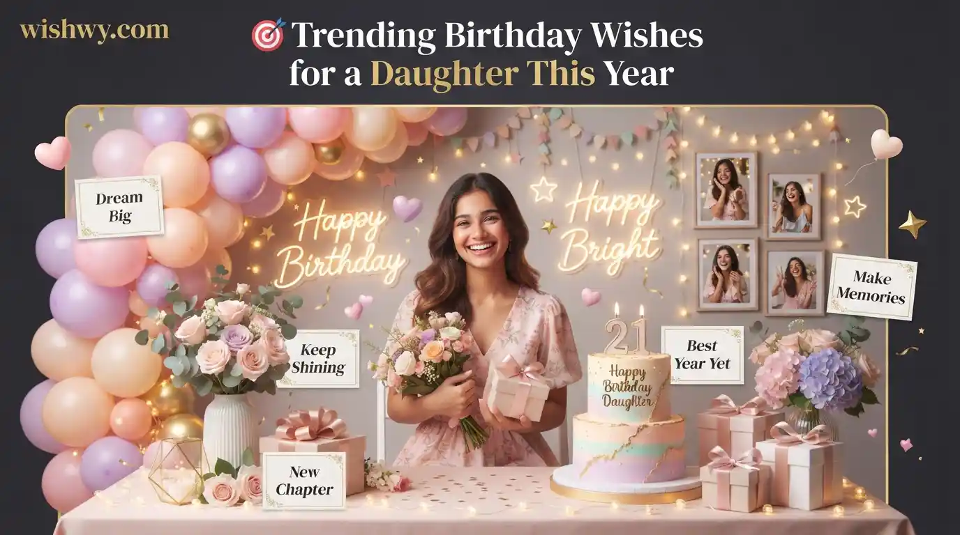 Trending Birthday Wishes for a Daughter This Year