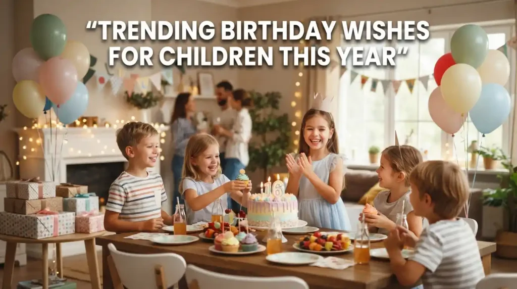 Trending Birthday Wishes for Children This Year