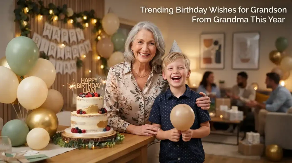 Trending Birthday Wishes for Grandson From Grandma This Year
