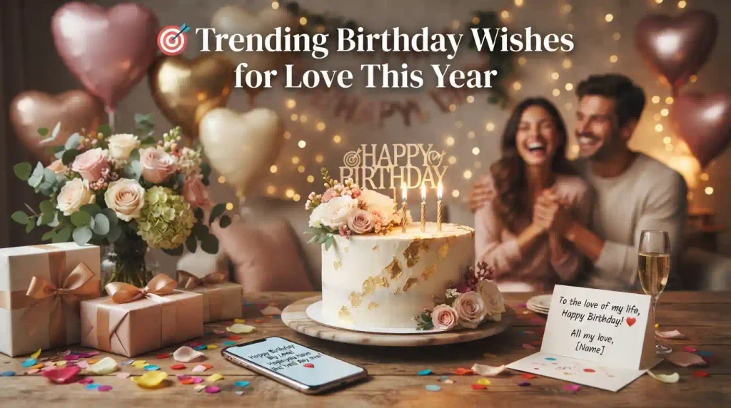 Trending Birthday Wishes for Love This Year