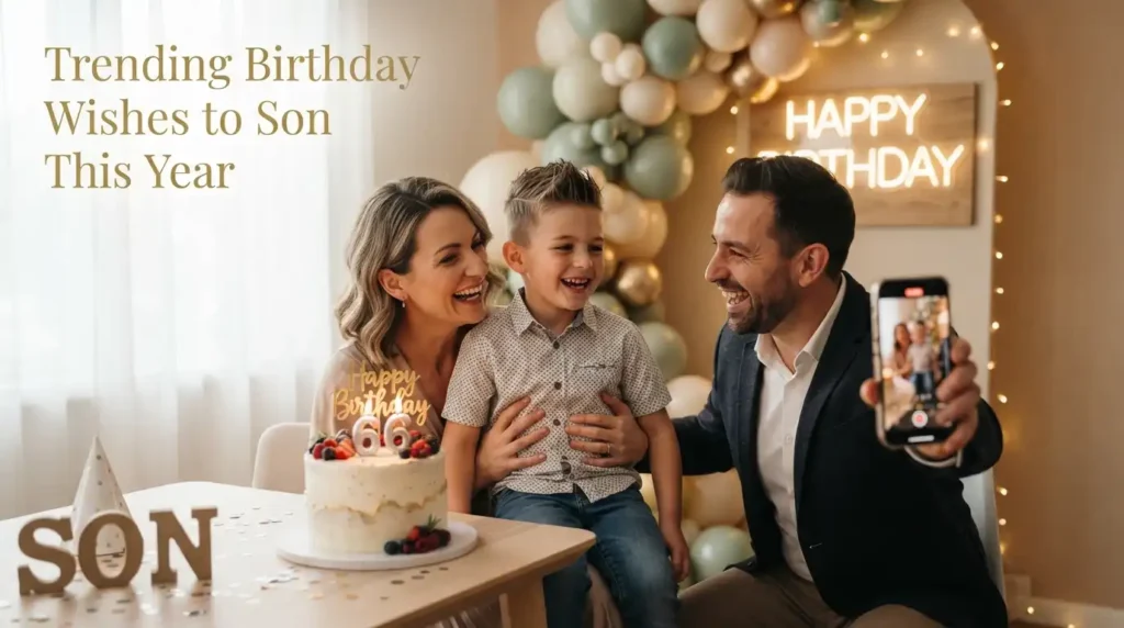 Trending Birthday Wishes to Son This Year