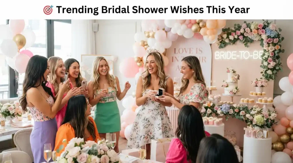 Trending Bridal Shower Wishes This Year