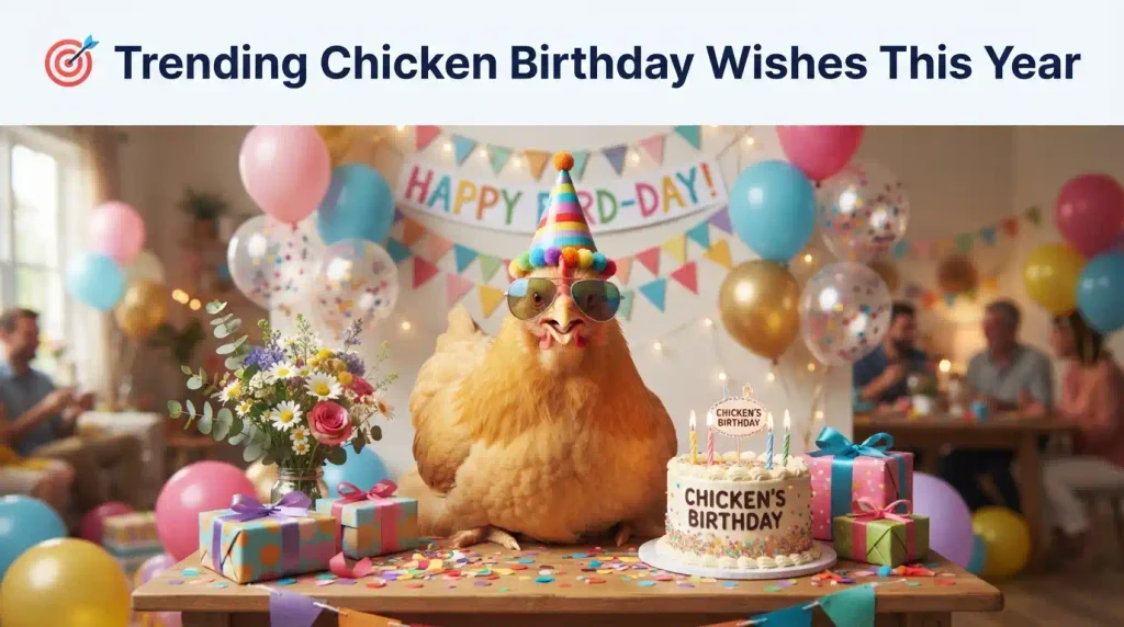 Trending Chicken Birthday Wishes This Year
