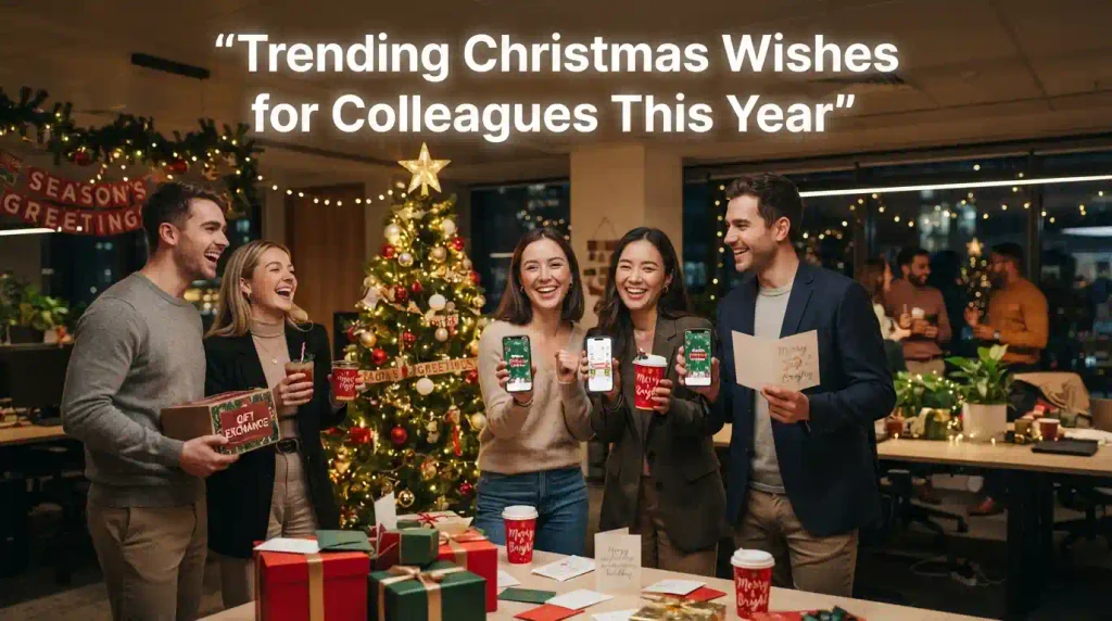 Trending Christmas Wishes for Colleagues This Year