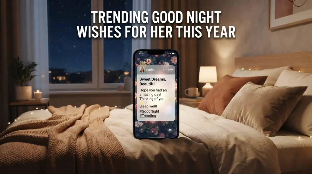 Trending Good Night Wishes for Her This Year