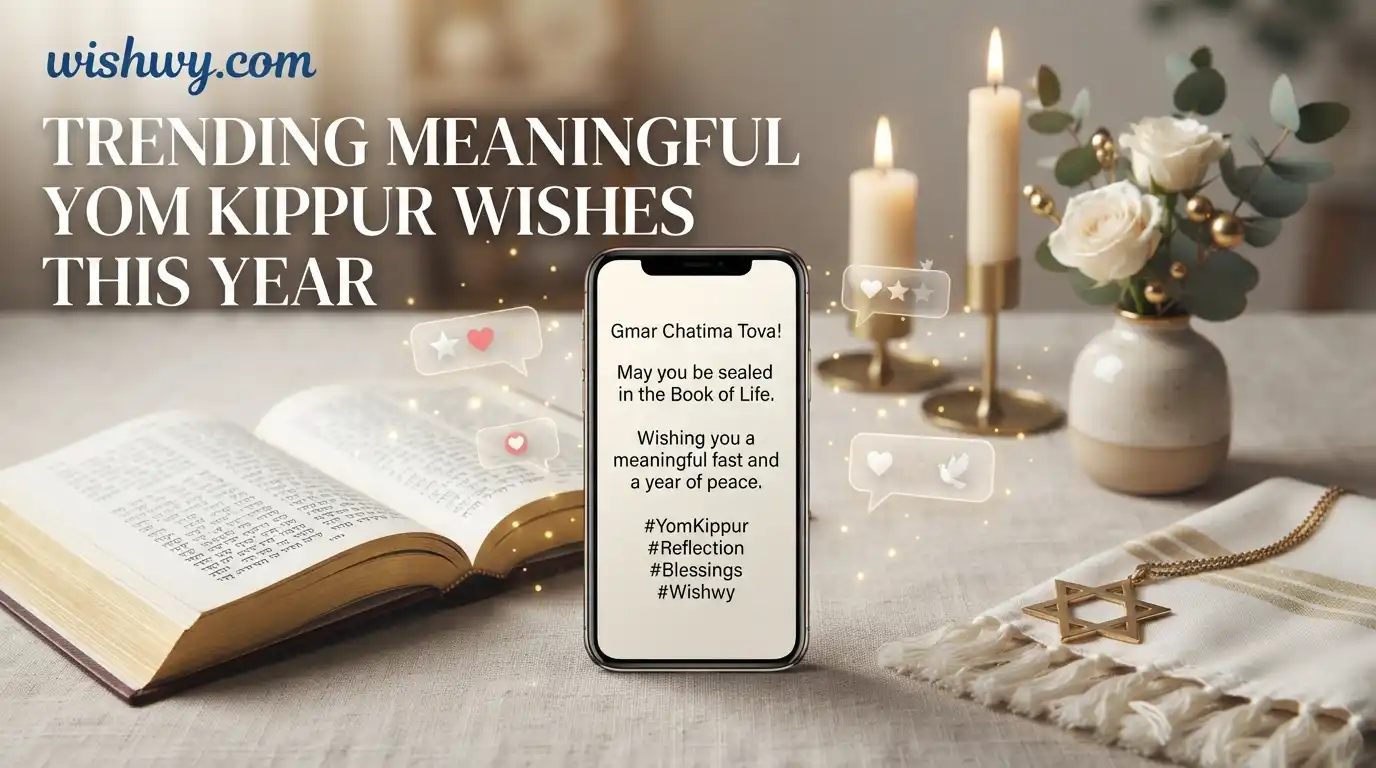 Trending Meaningful Yom Kippur Wishes This Year