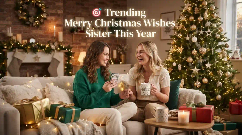 Trending Merry Christmas Wishes Sister This Year