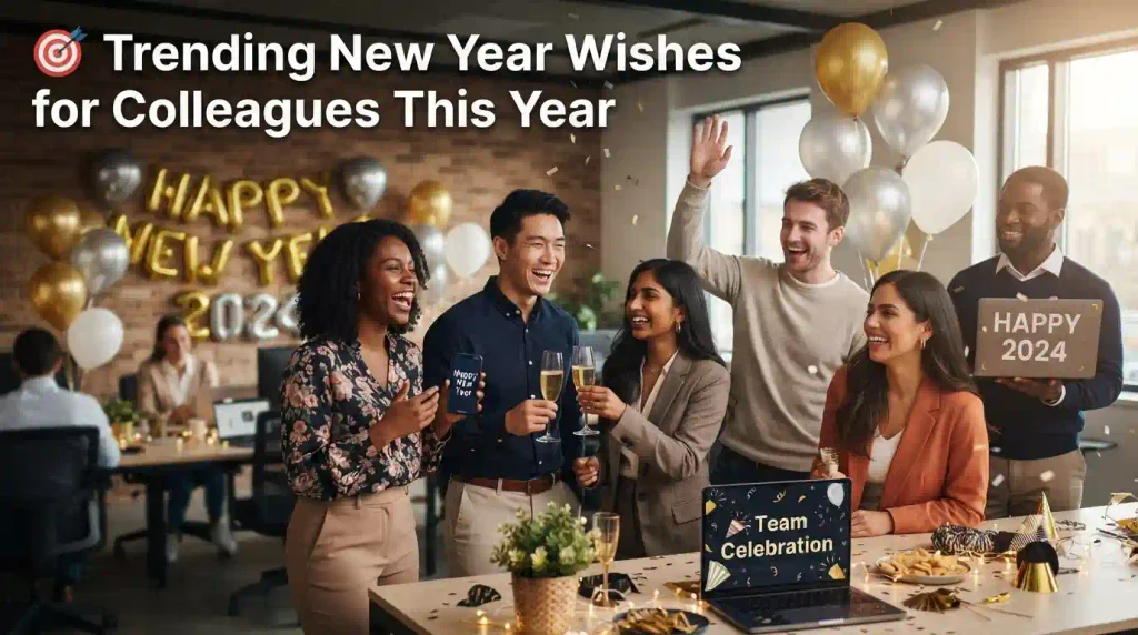 Trending New Year Wishes for Colleagues This Year