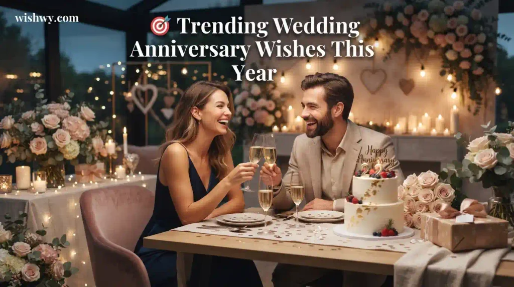 Trending Wedding Anniversary Wishes This Year