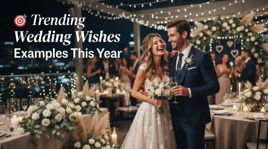 Trending Wedding Wishes Examples This Year