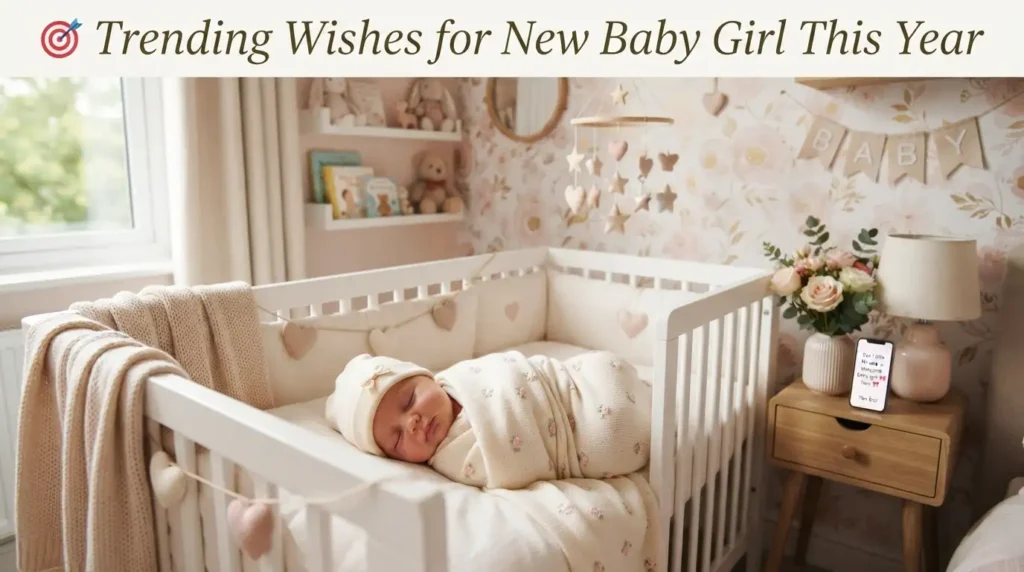 Trending Wishes for New Baby Girl This Year