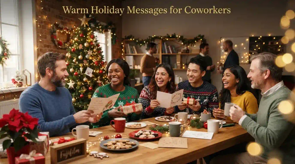 Warm Holiday Messages for Coworkers