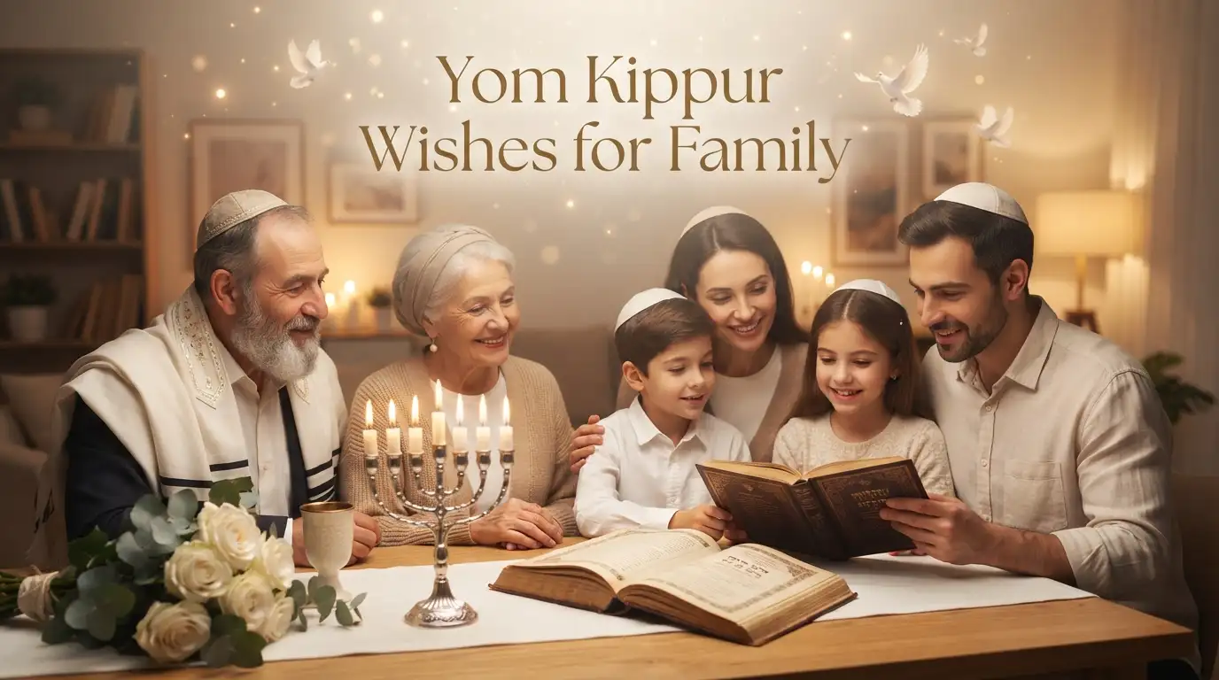 Yom Kippur Wishes for Family