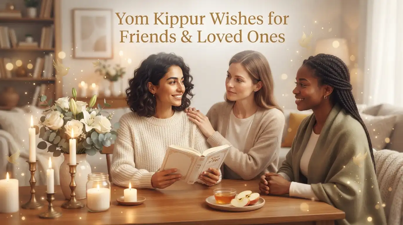 Yom Kippur Wishes for Friends & Loved Ones