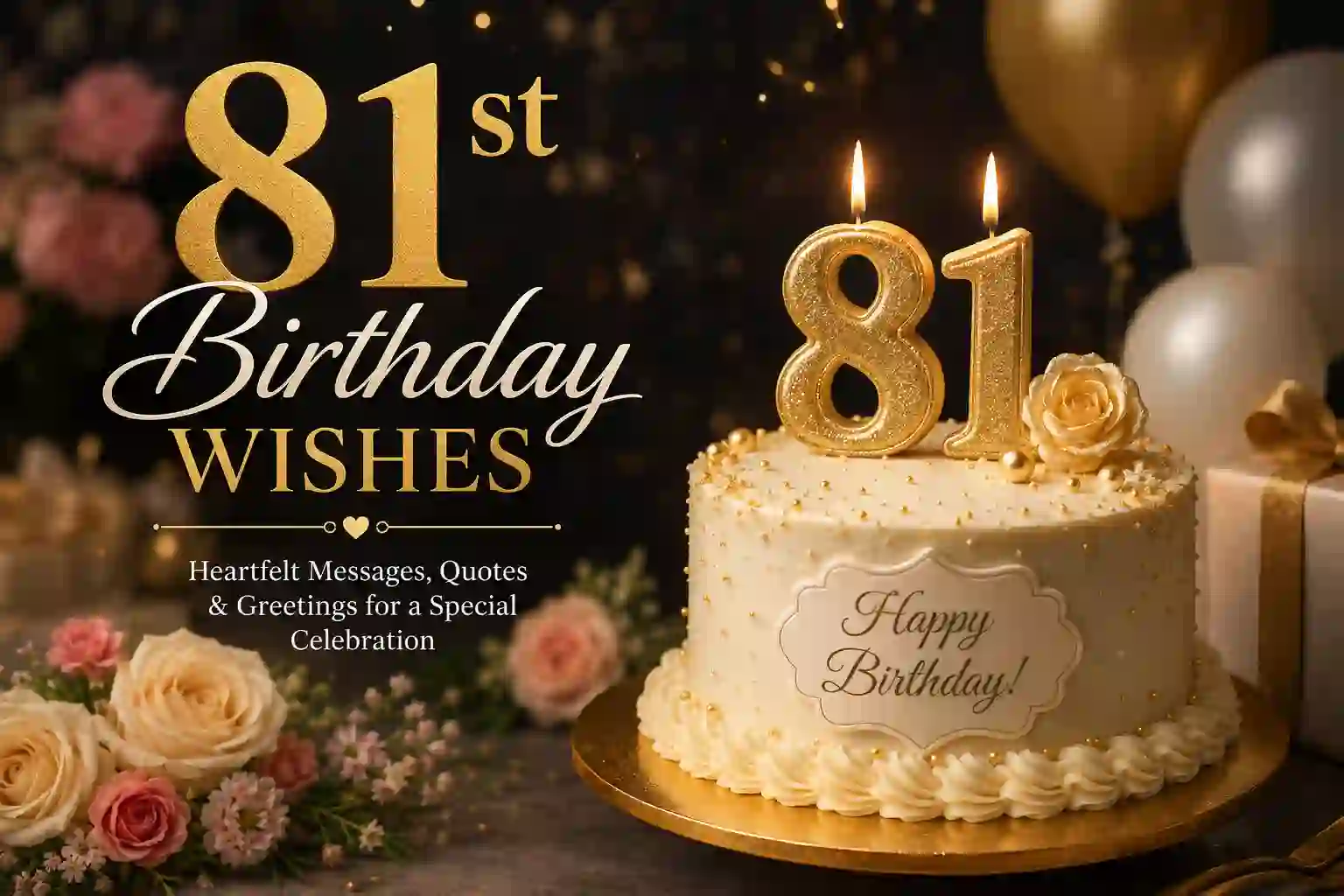 81st Birthday Wishes