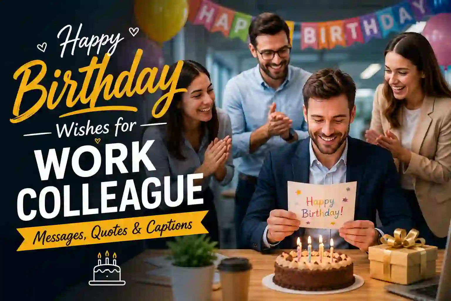 Birthday Wishes for Work Colleague