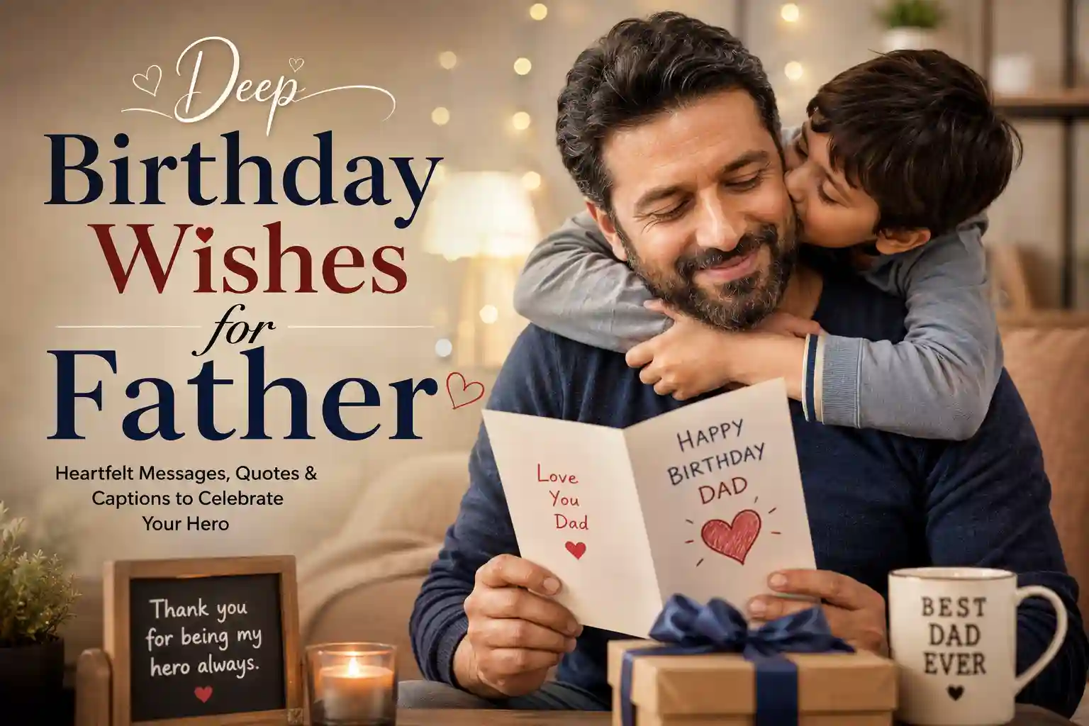 Deep Birthday Wishes for Father