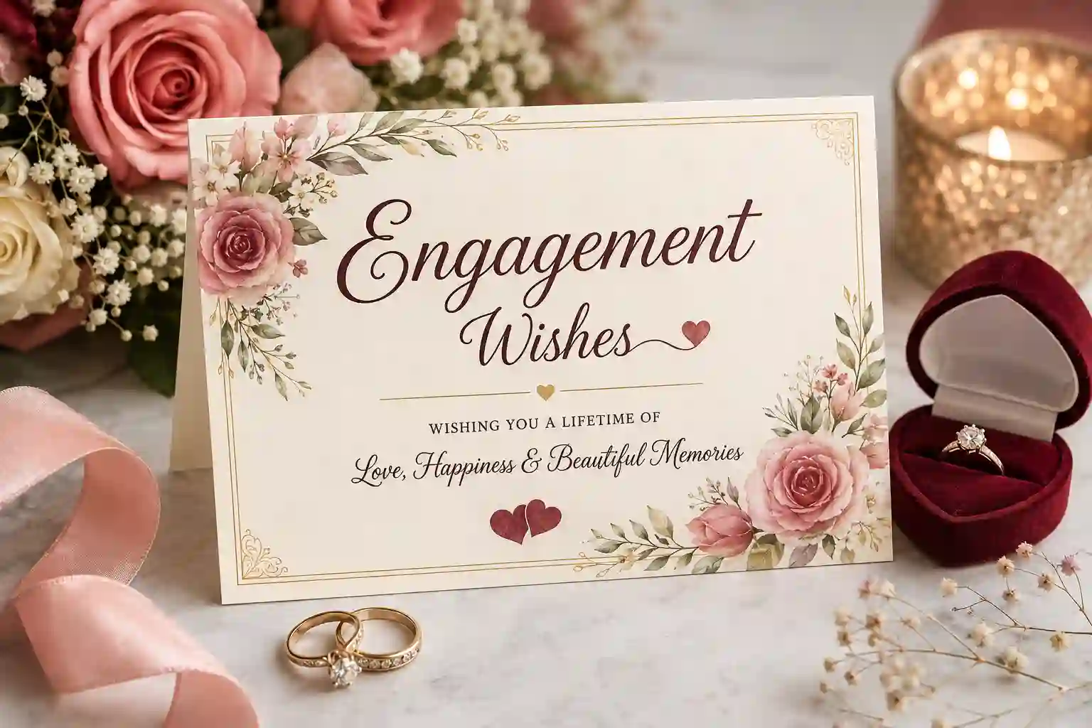 Engagement Card Wishes
