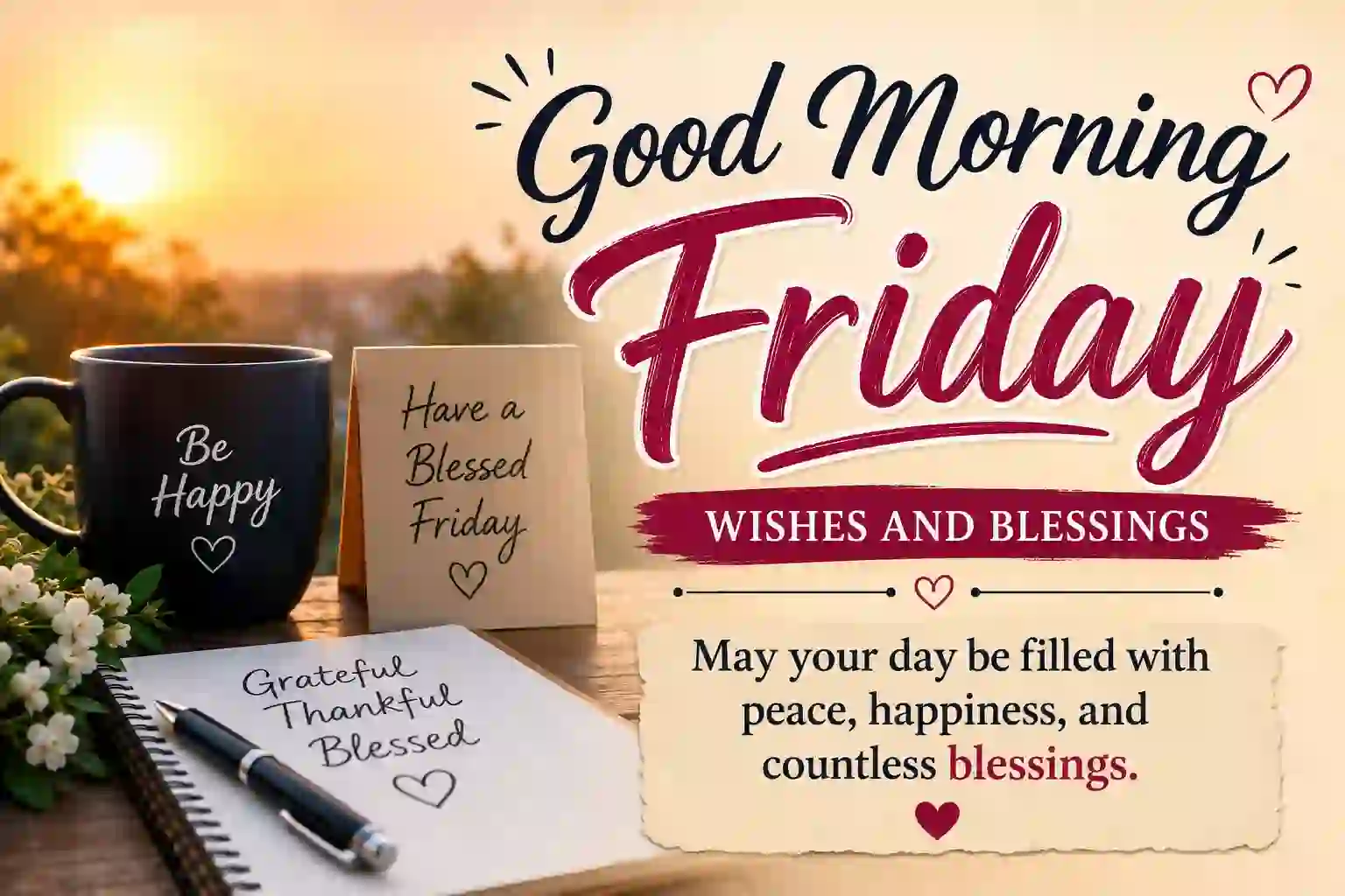 Friday, Good Morning Wishes and Blessings
