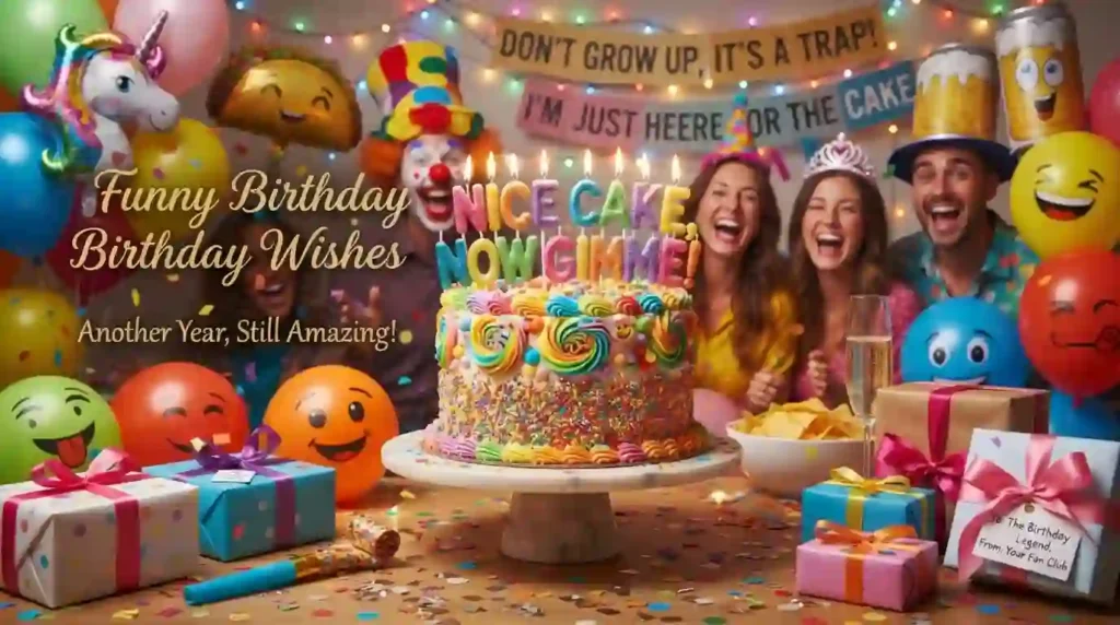 Funny Birthday Messages & GIF Ideas