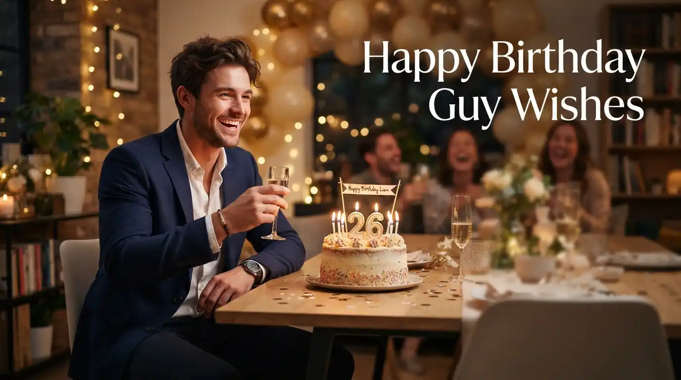 Happy Birthday Guy Wishes