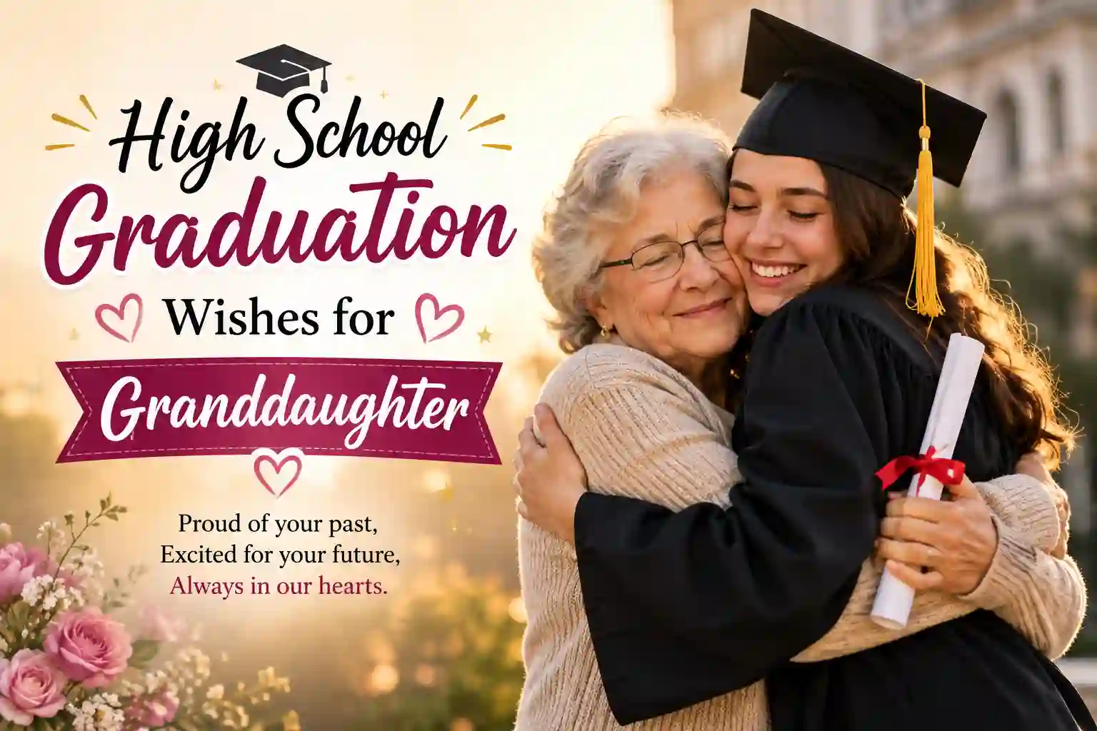 High School Graduation Wishes for Granddaughter