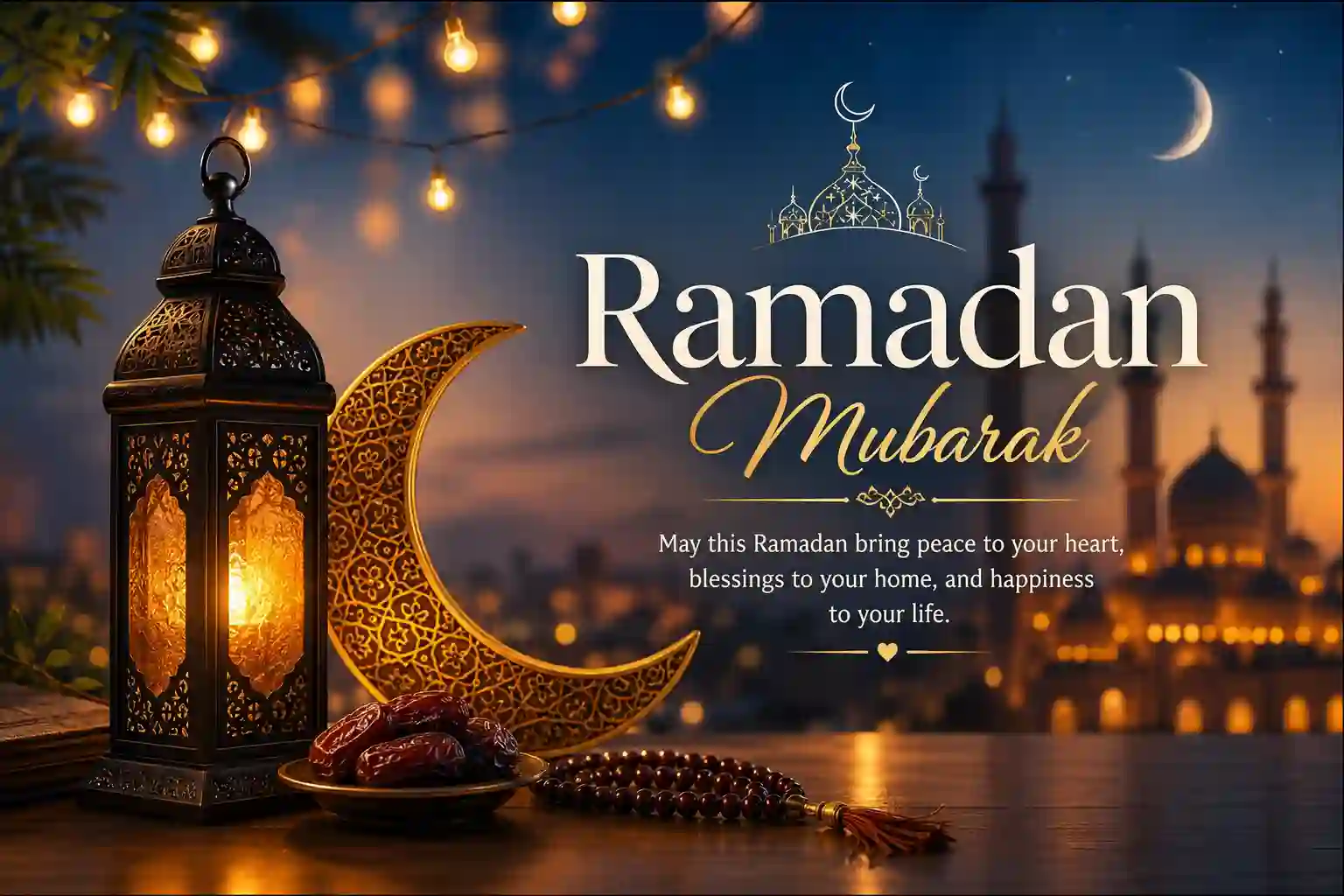 Ramadan Blessings Wishes