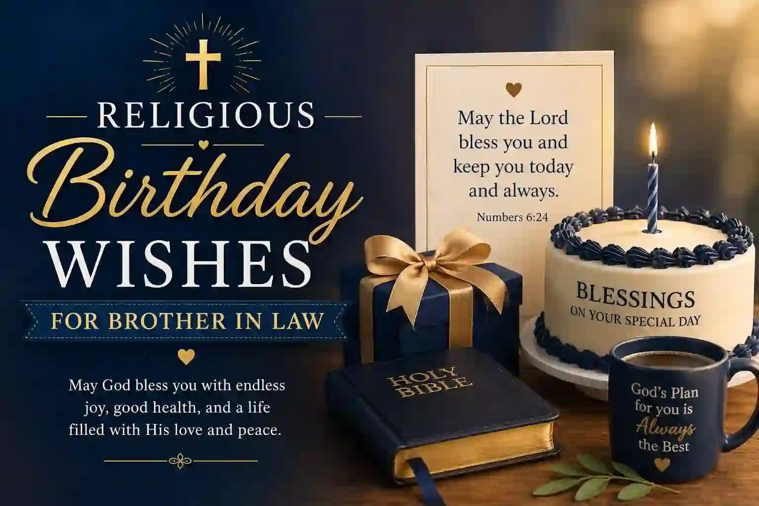 Religious Birthday Wishes for Brother in Law