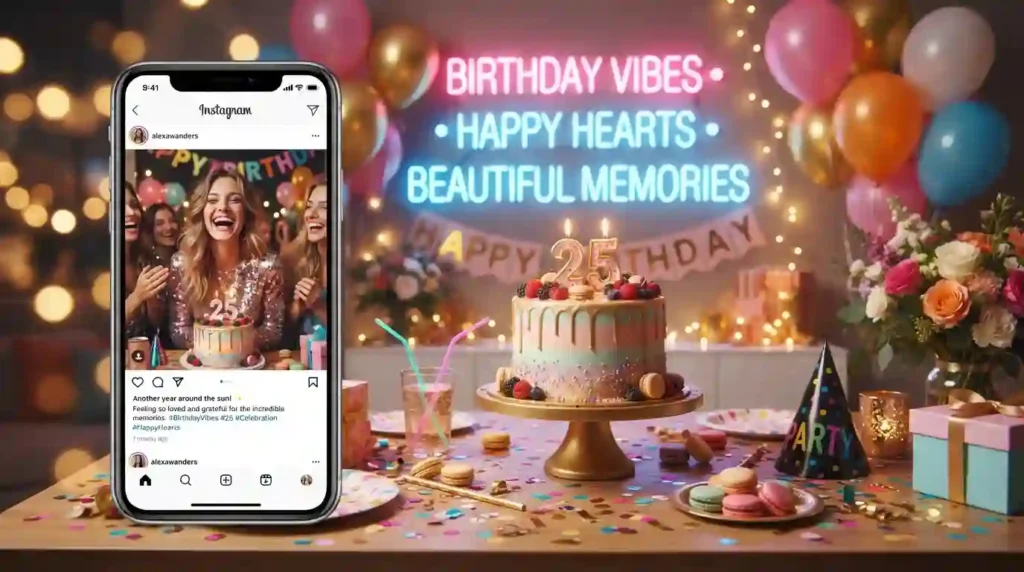 Social Media Birthday Caption Ideas