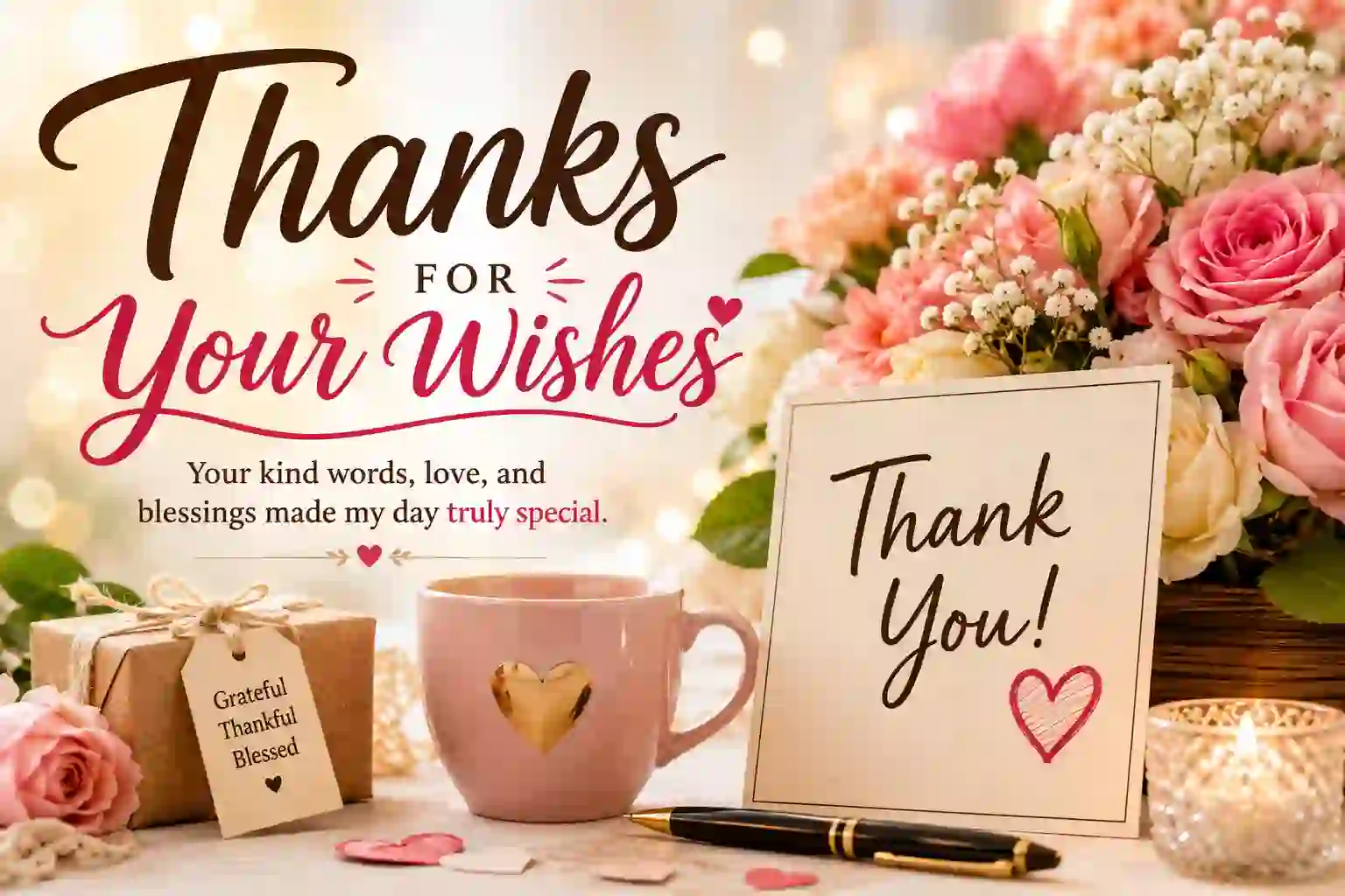 Thanks for Your Wishes