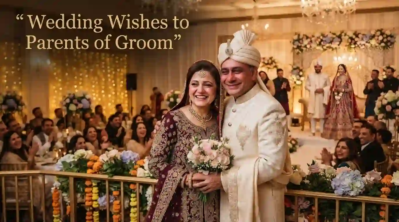 Wedding Wishes to Parents of Groom