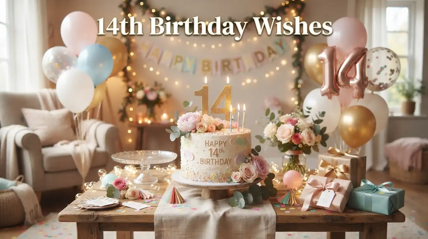14th Birthday Wishes