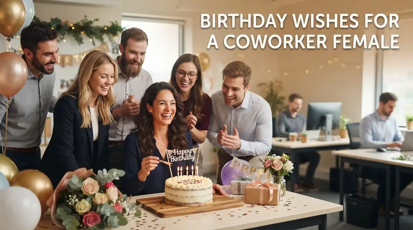Birthday Wishes for a Coworker Female